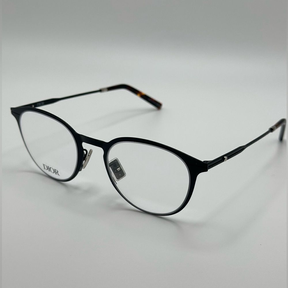 NEW Dior Eyeglasses Phantos DiorEssentialO RU 1100 DM50001U 097 Black Men - Picture 3 of 12